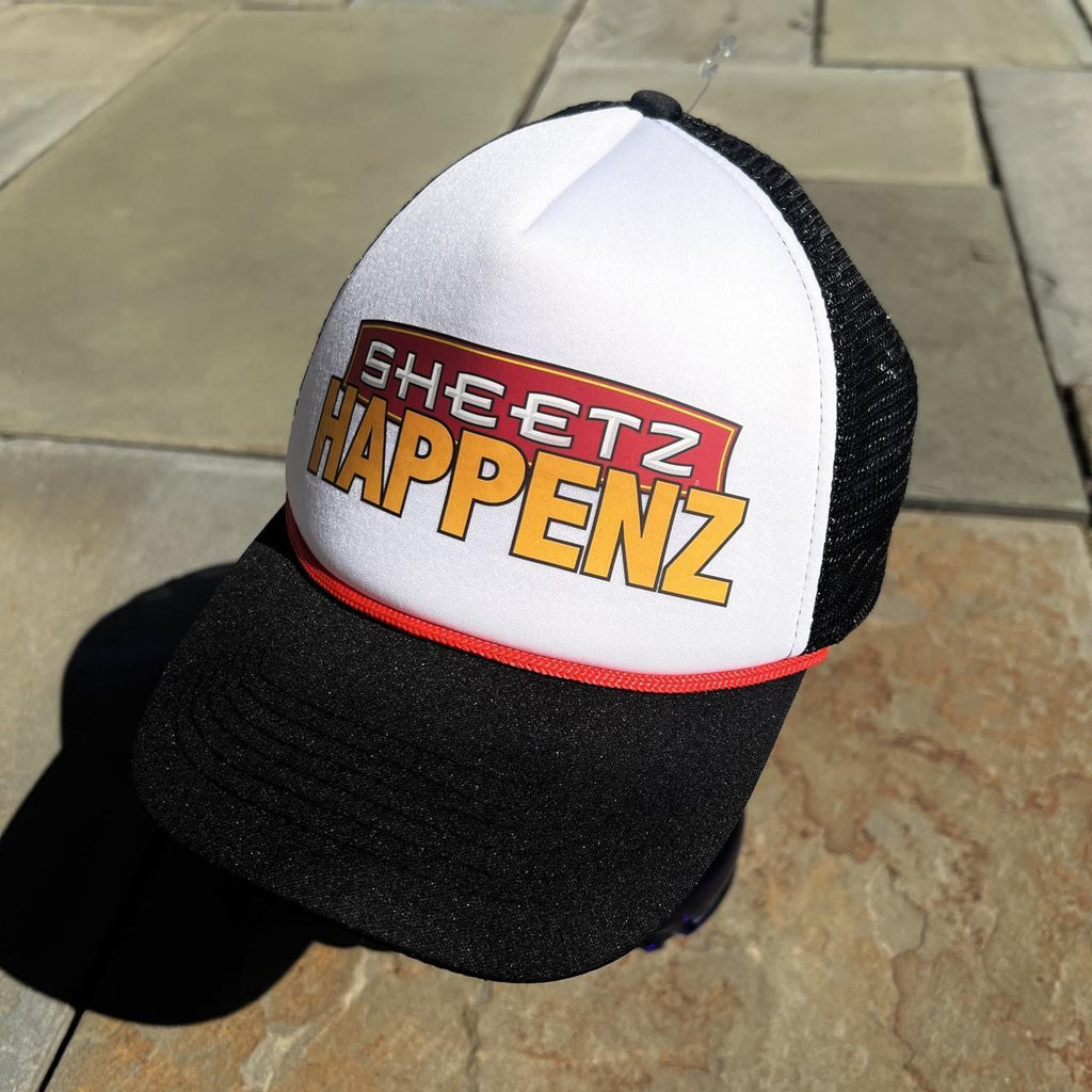 Sheetz Happenz Black/White Trucker Hat