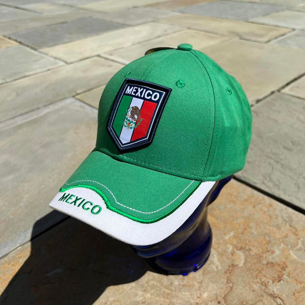 NWT Mexico + Flag Strapback Hat