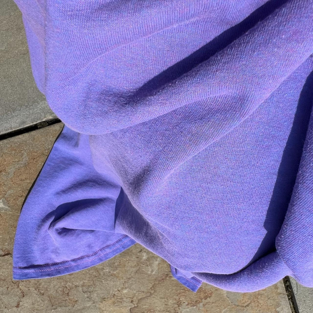 Reworked Purple Hazy Cut Off Sleeveless Tee