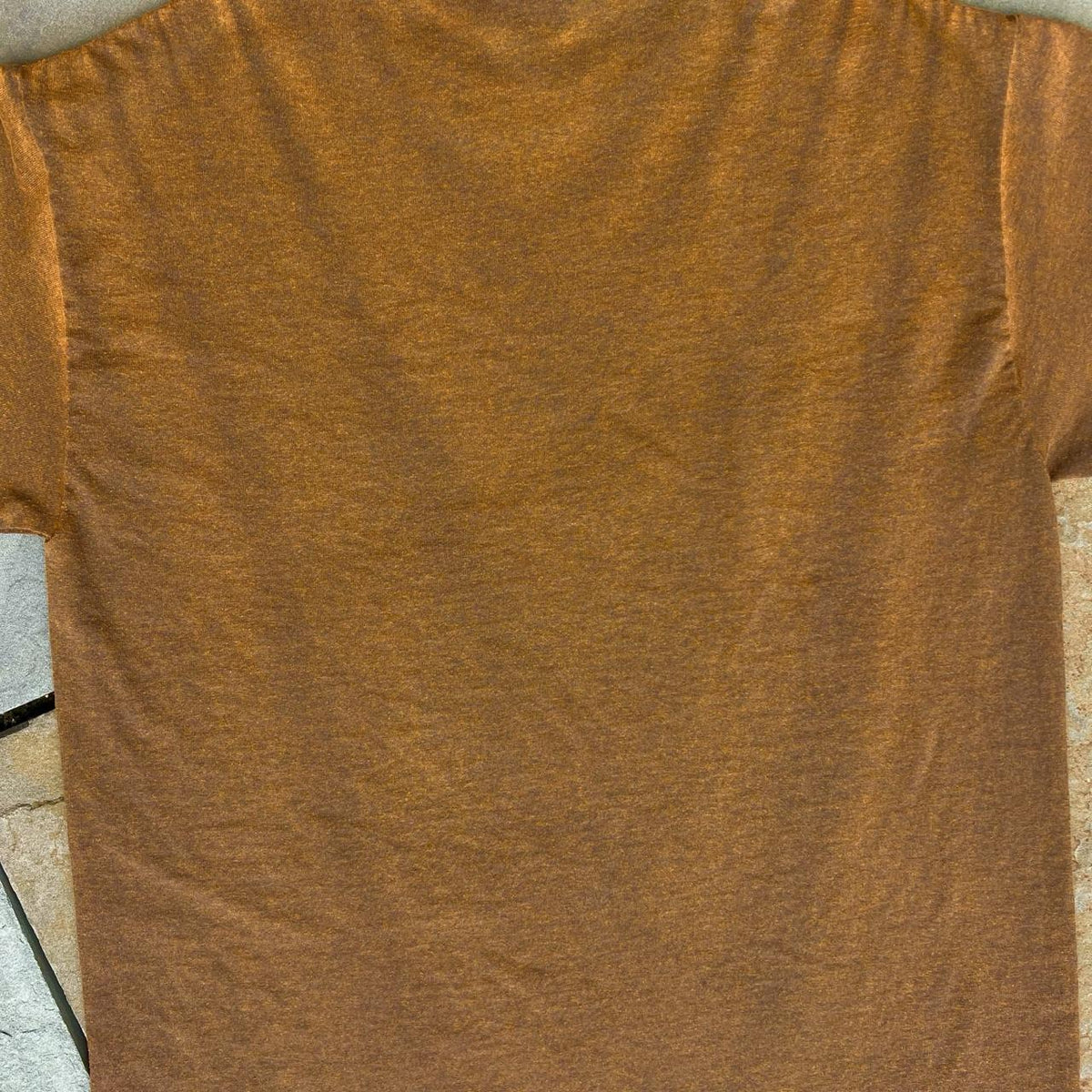 Brown Orange Overdyed Tee