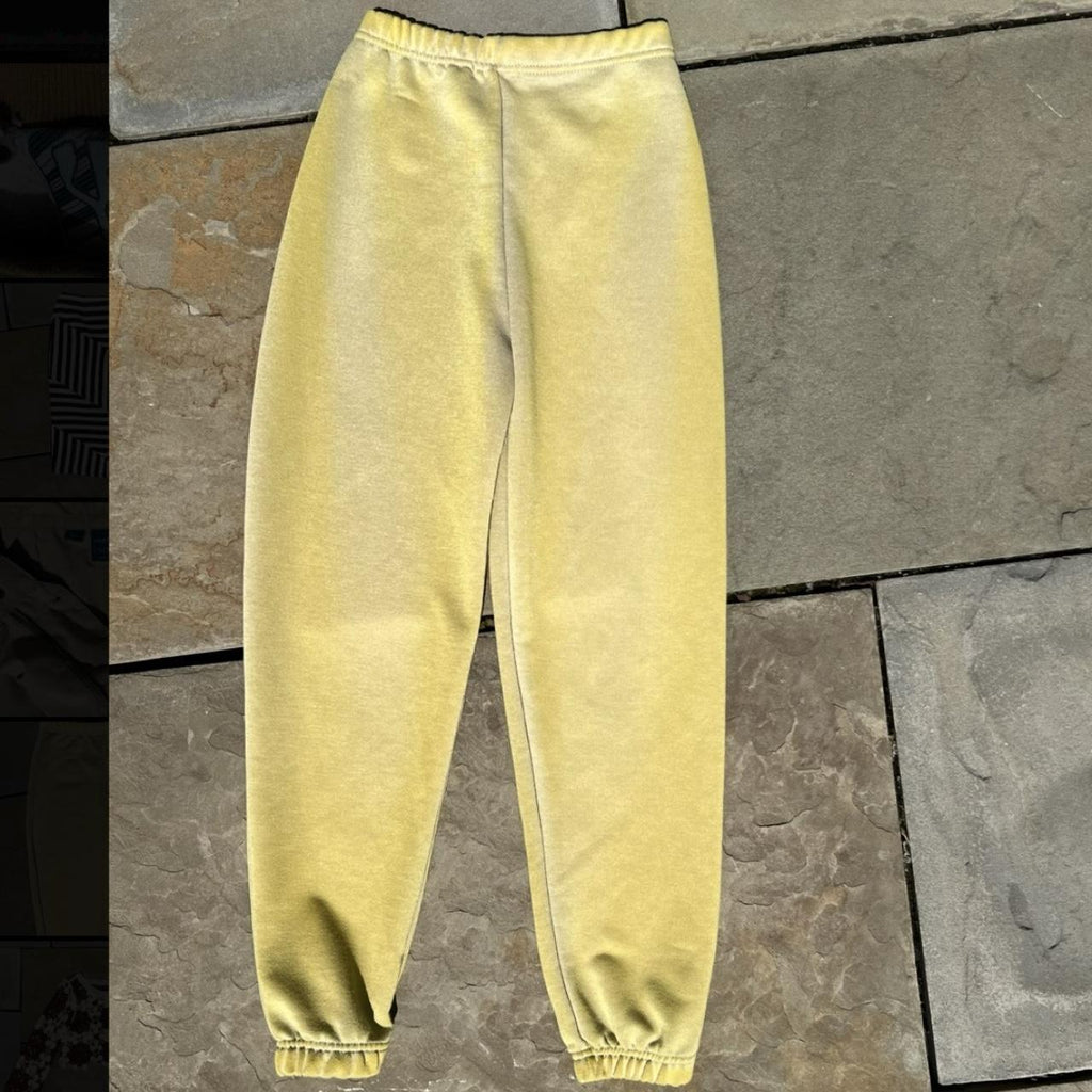 2-Tone Yellow Overdye Sweatpants