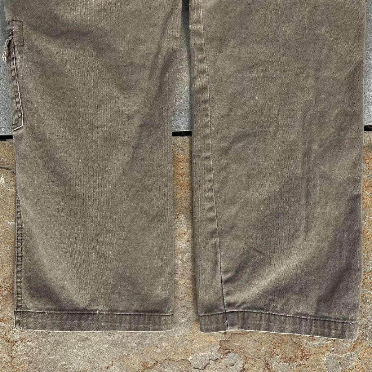 Brown Cargo Utility Pants