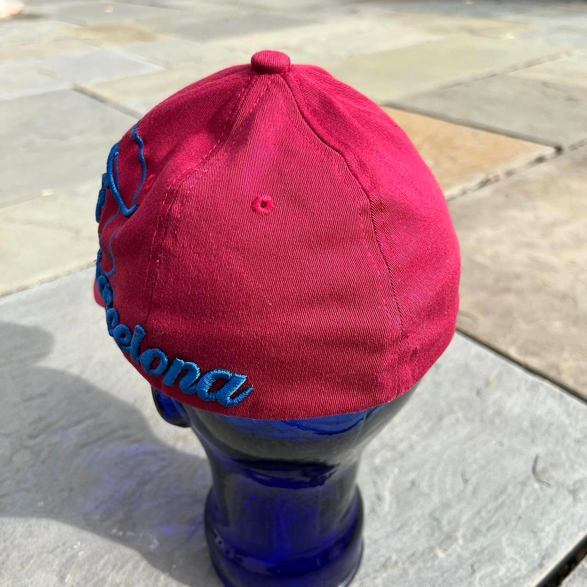 FCB Football Club Barcelona Dark Red Flexfit Hat