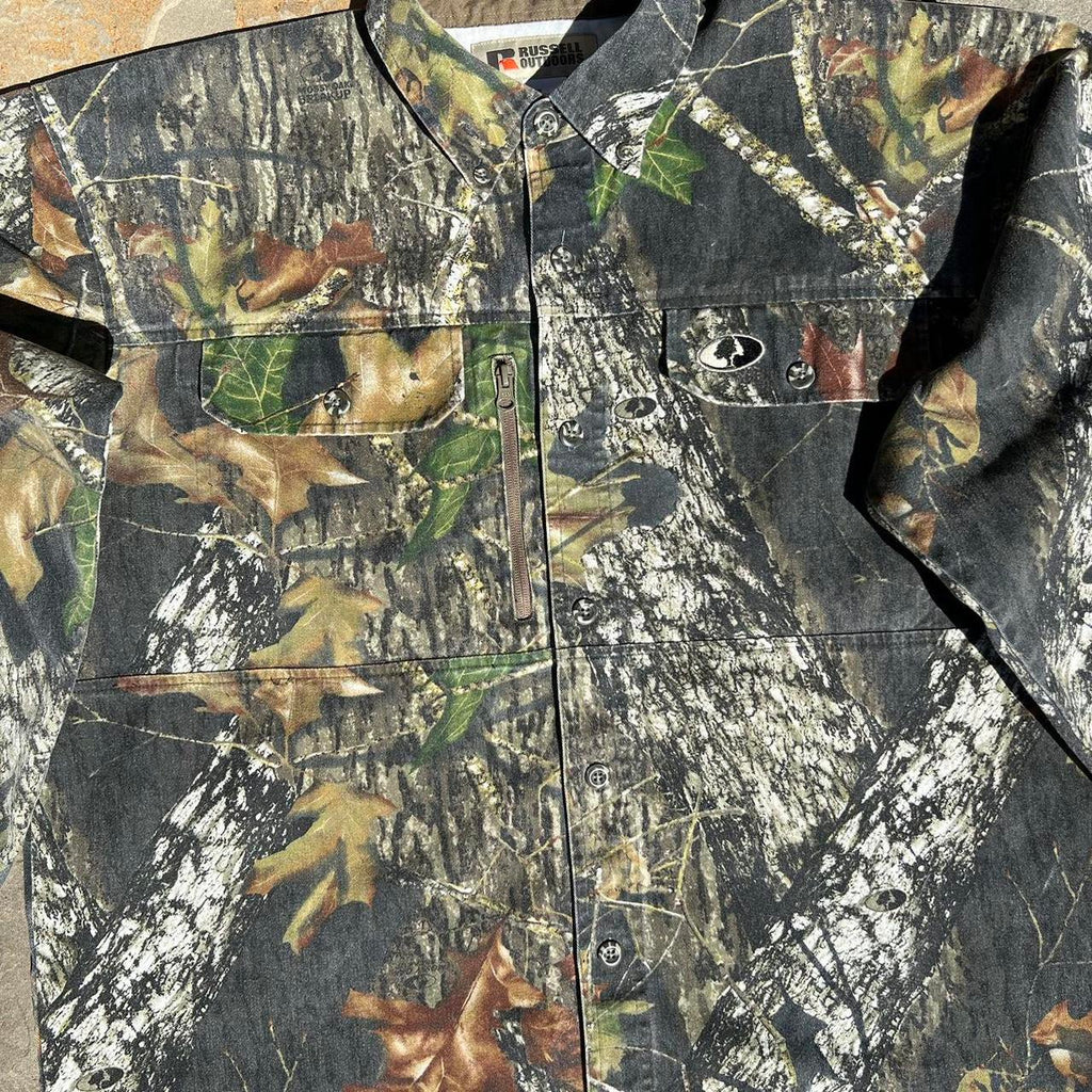 Woodland Camo Utility Shirt Jacket