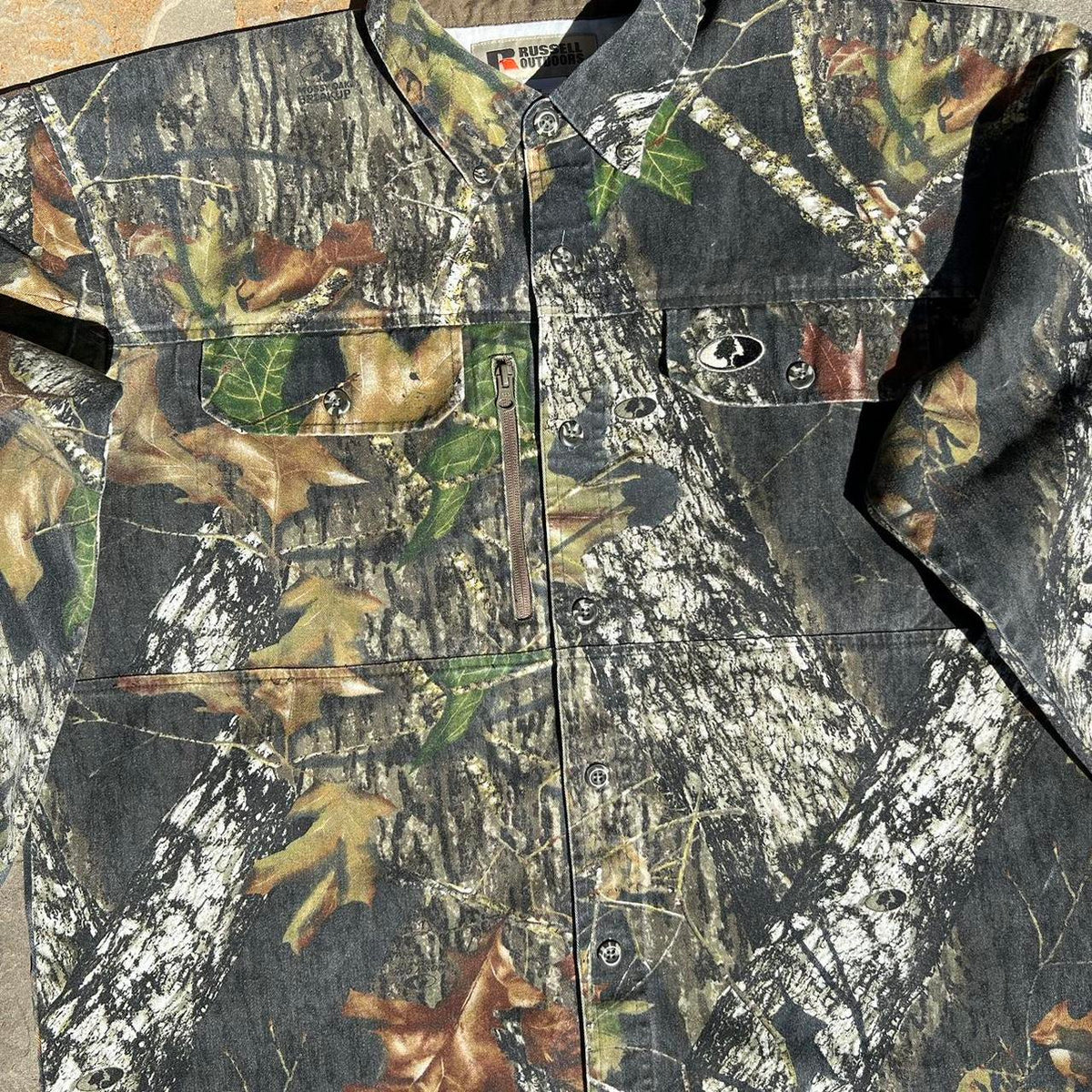 Woodland Camo Utility Shirt Jacket