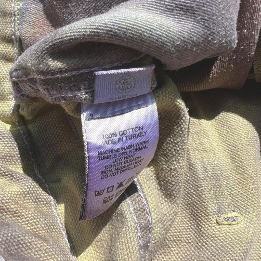 Overdye Reworked Stussy Canvas Double Knee Work Pants