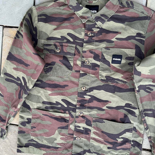 Camo Utility Chore Jacket