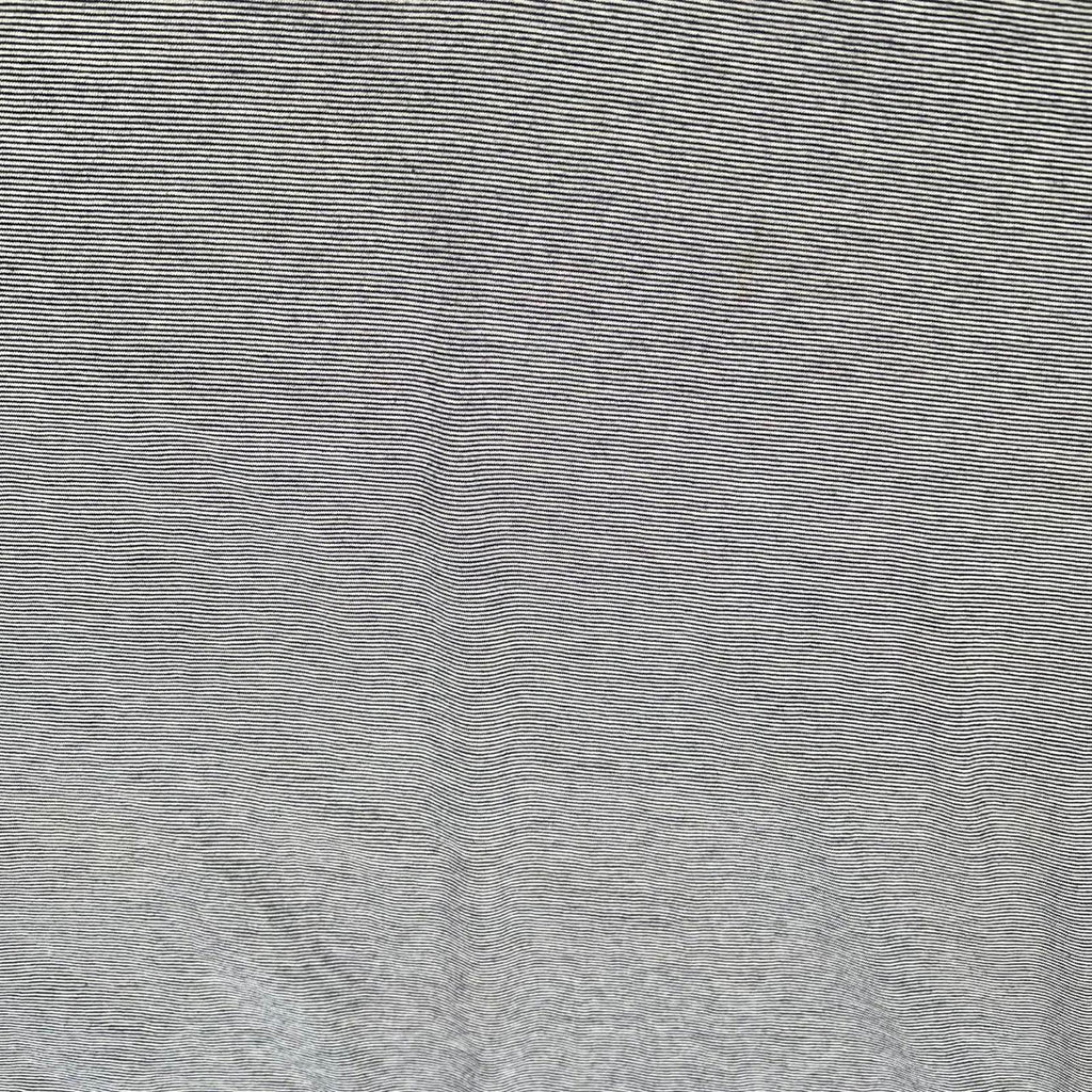Tan + Blue Micro Stripe Snap Button Henley