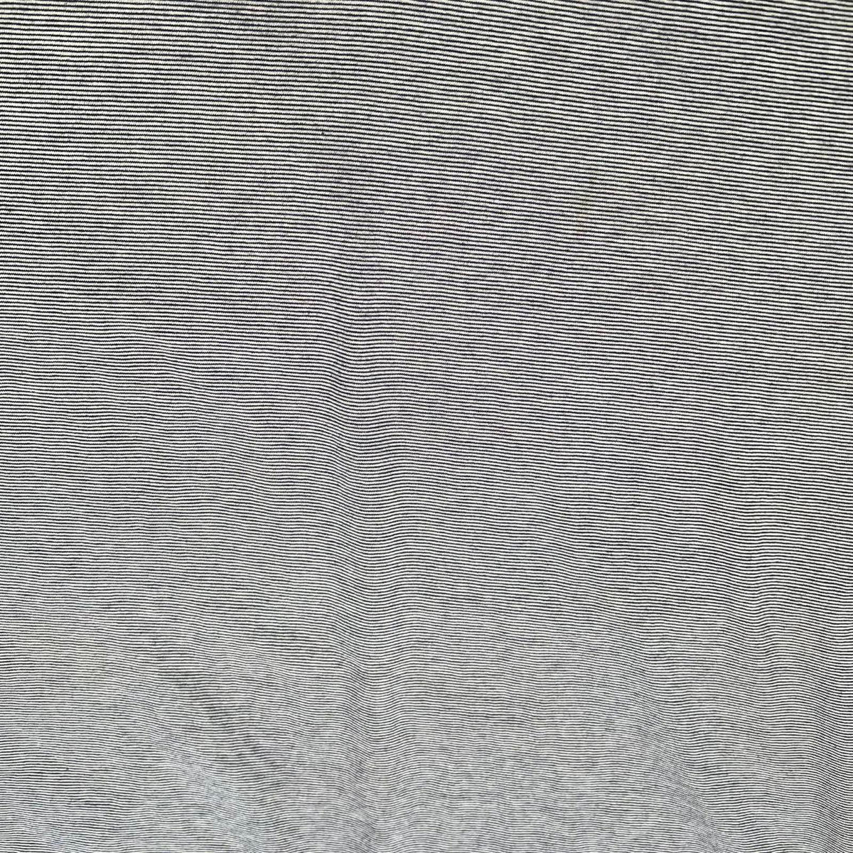 Tan + Blue Micro Stripe Snap Button Henley