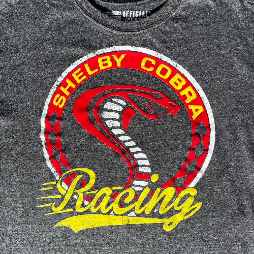 Shelby Cobra Mustang Felt Graphic T-shirt
