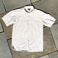Neo-Vintage early Y2K Cream Linen Cotton Beach Shirt