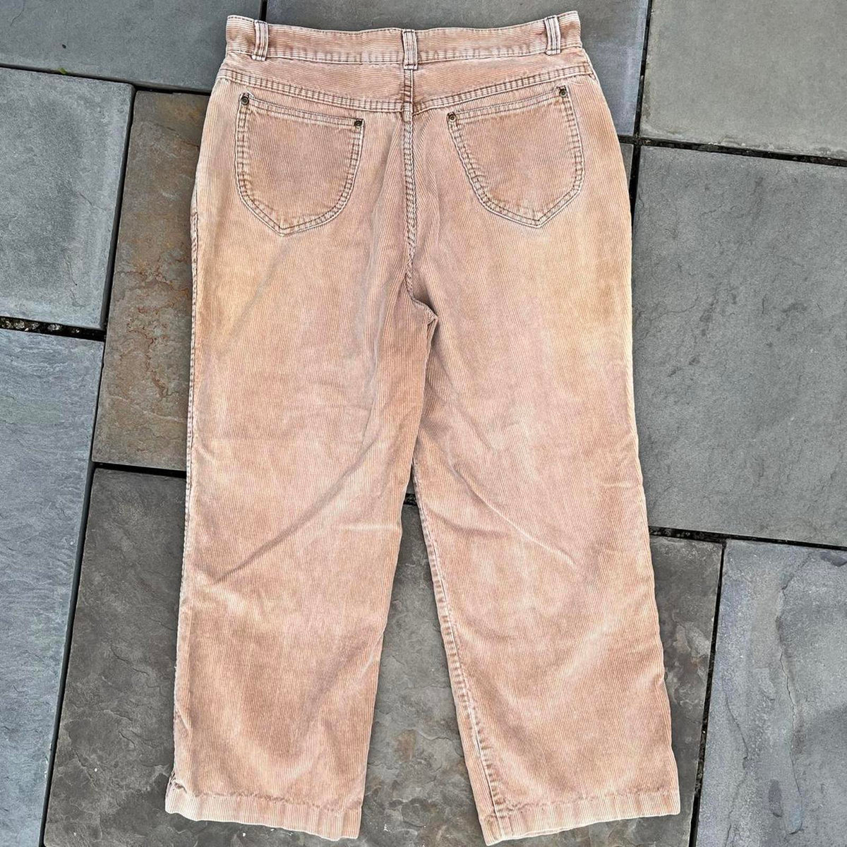 Neo-Vintage 90s Tan Brown Corduroy Jeans