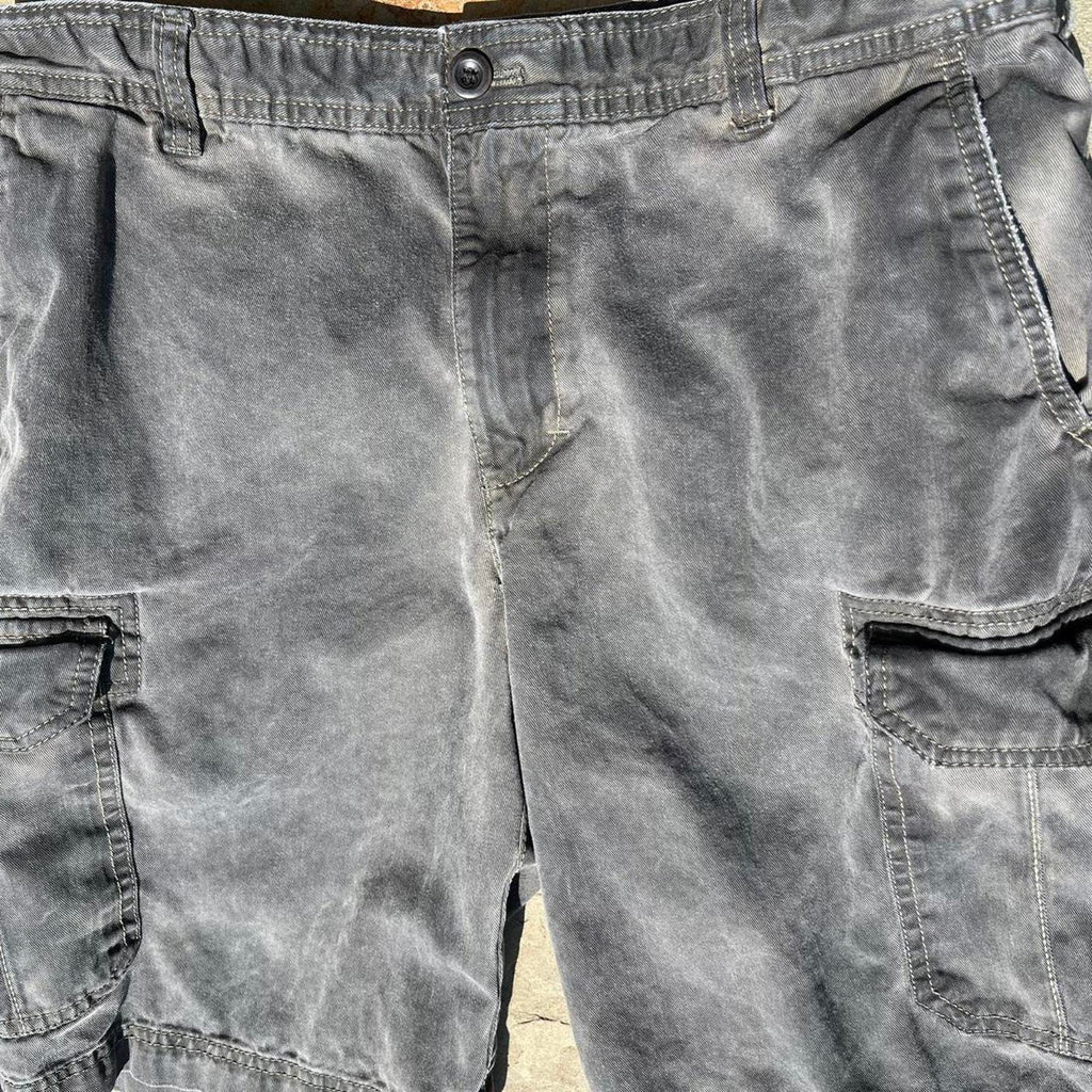 Y2K Reworked Distressed Cargo Shorts