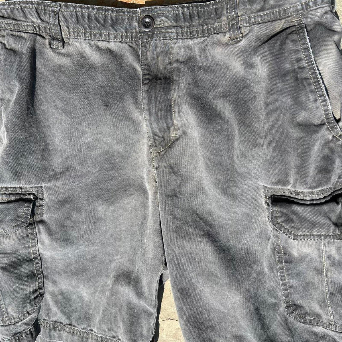 Y2K Reworked Distressed Cargo Shorts