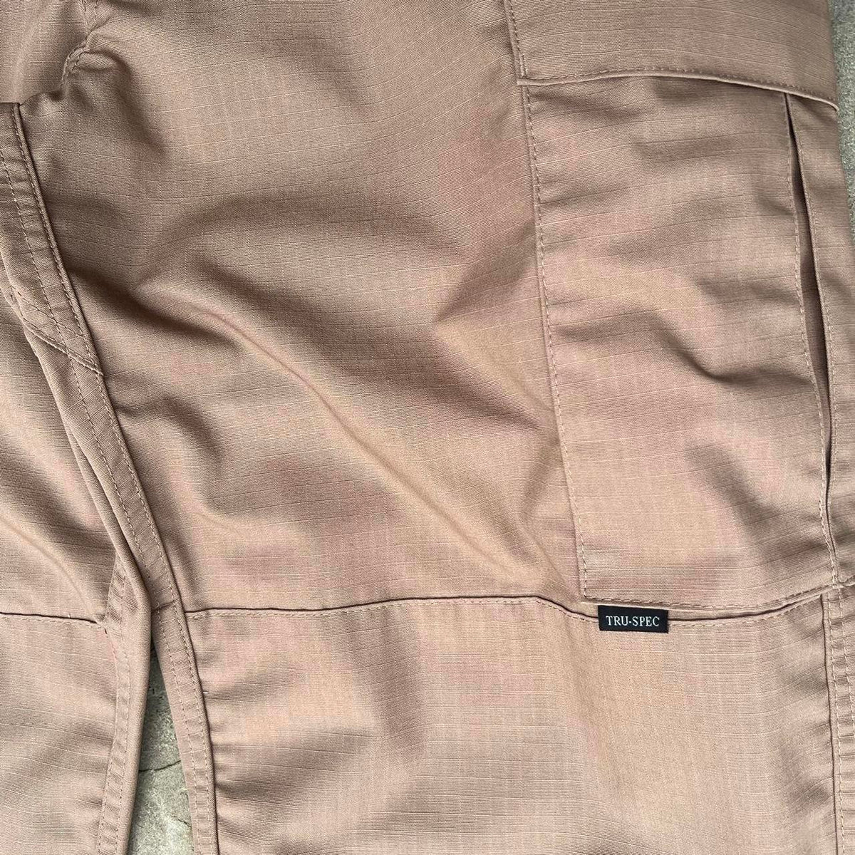 Ripstop Gorpcore Brown Tan Cargo Utility Pants