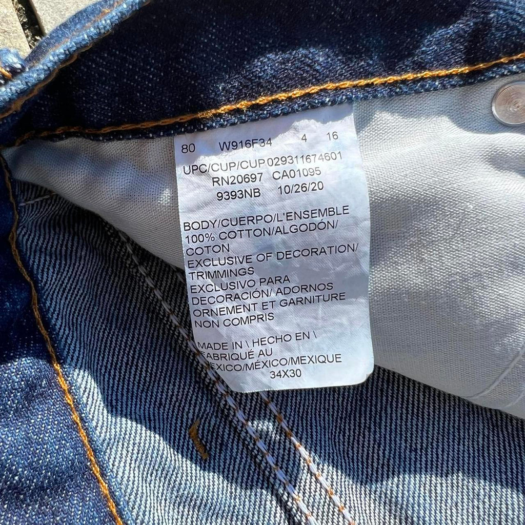 Dickies Dark Wash Indigo Denim Jeans