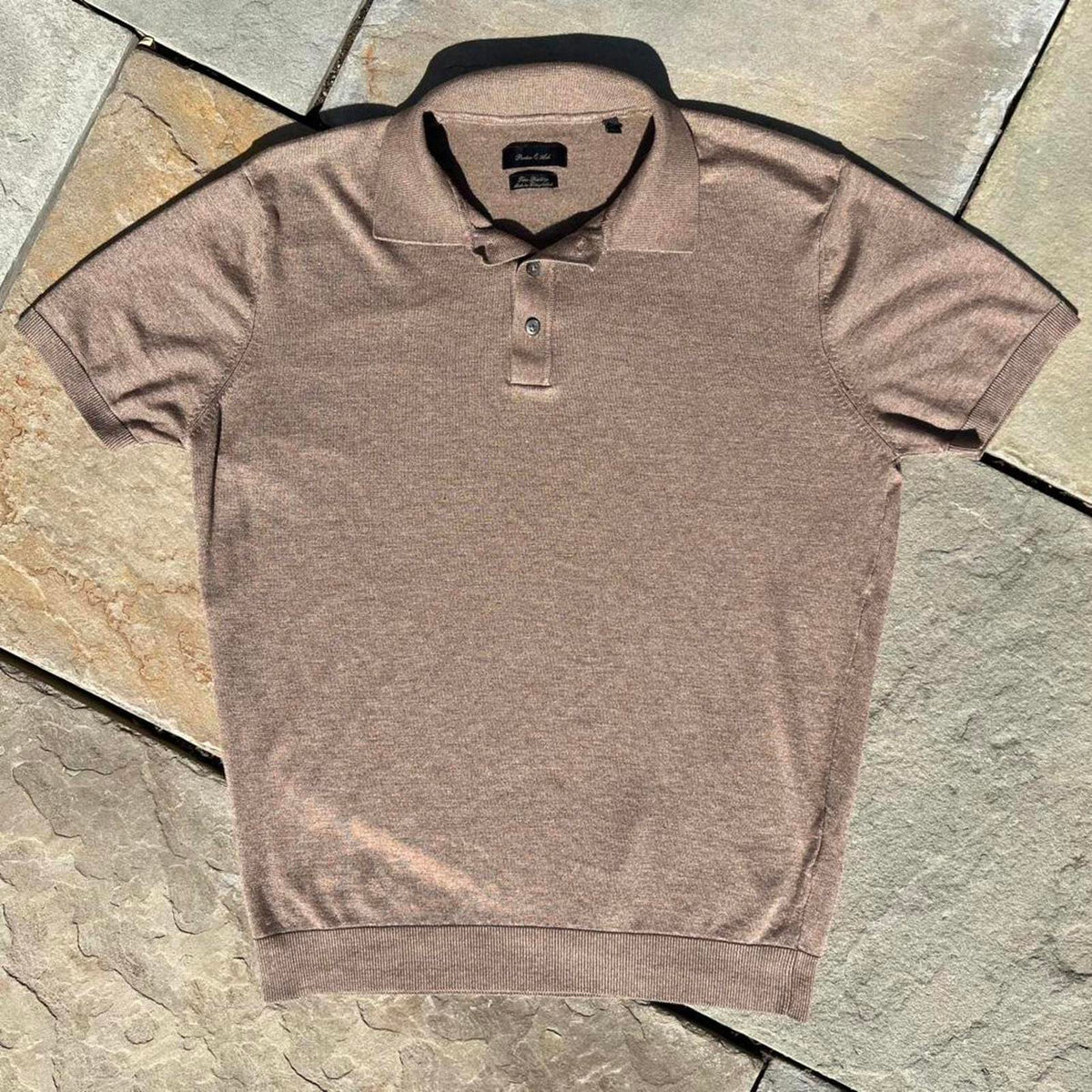 Brown Polo Sweater