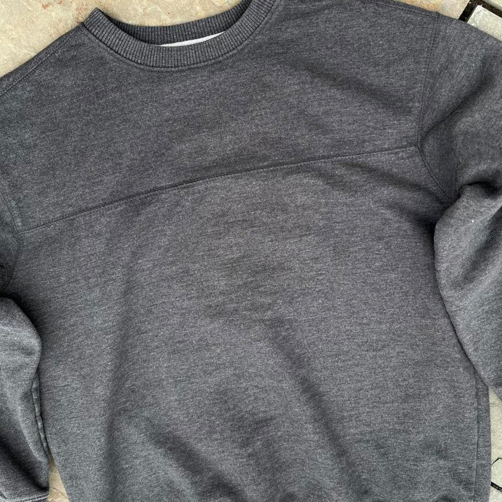 Dark Grey Heather Crewneck Sweatshirt