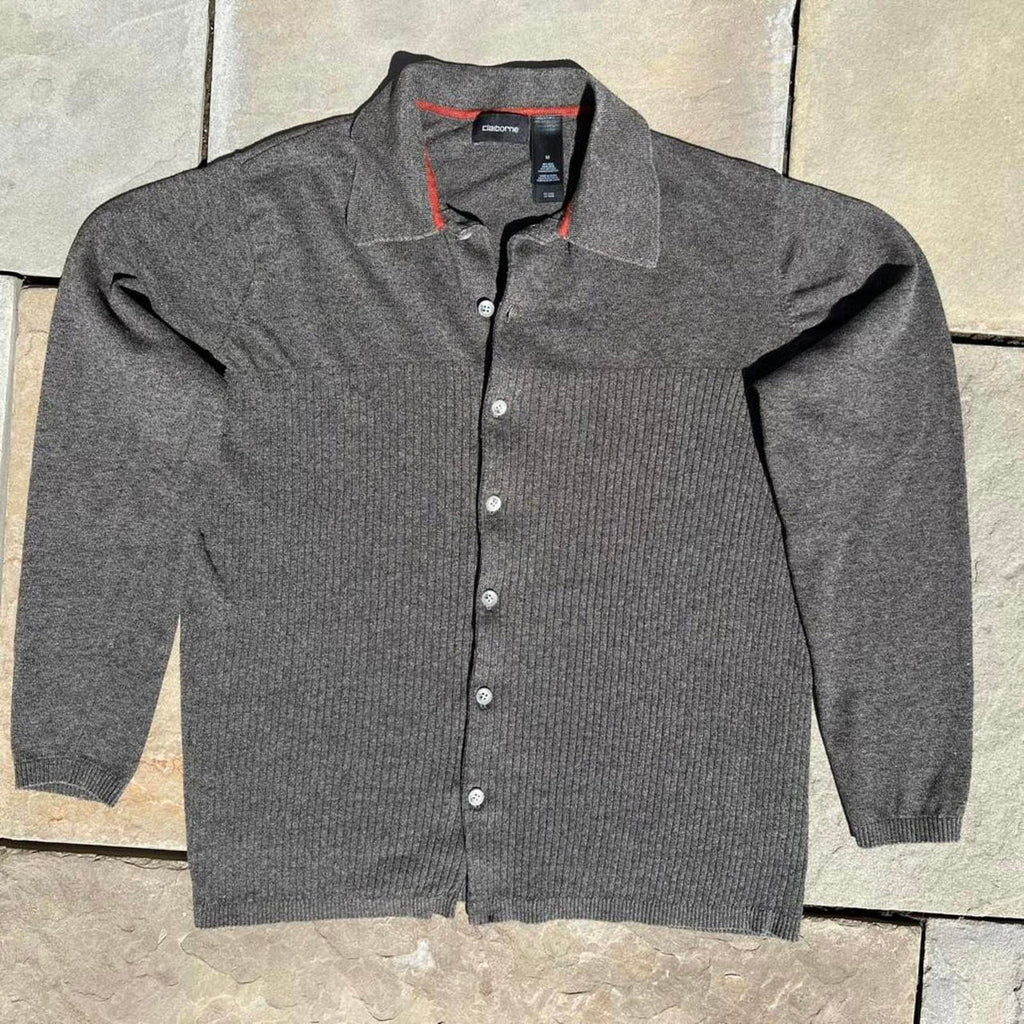 Vintage Y2K Silk Blend Button Down Cardigan Sweater