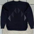 Vintage 90s Knit Chest Pattern Crewneck Sweater