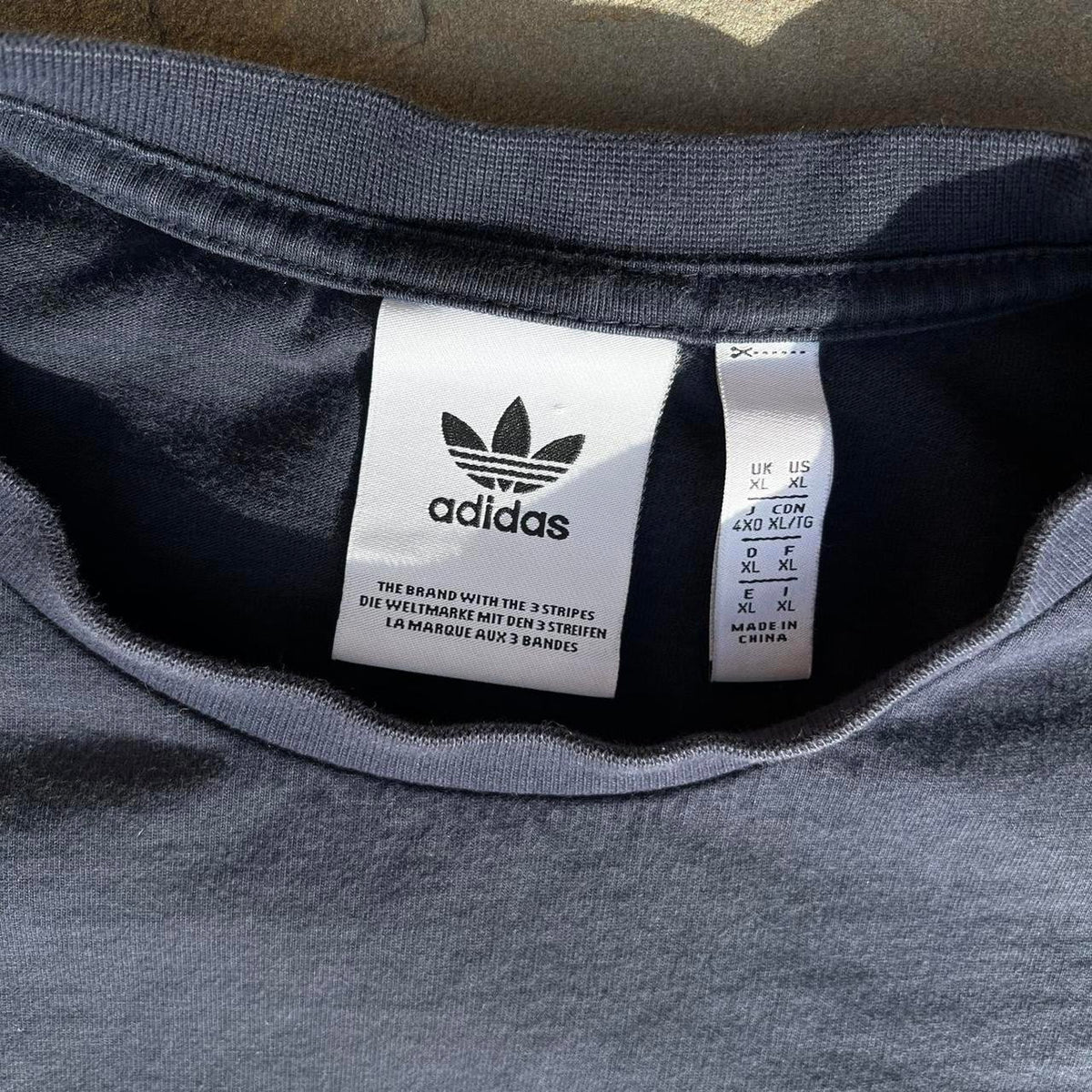 Adidas Front and Back Wraparound Graphic T-Shirt