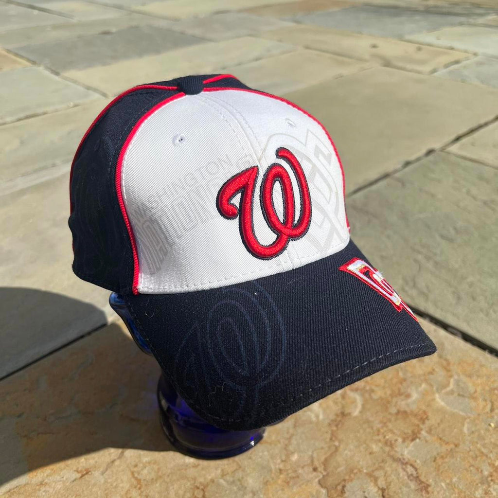 Washington Nationals Two Tone Embroidered Stretch Fit Hat