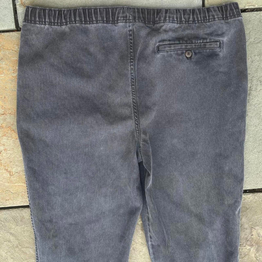 Y2K Grey Overdyed Drawstring Pants