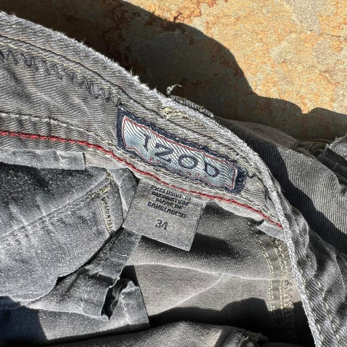 Y2K Reworked Distressed Cargo Shorts