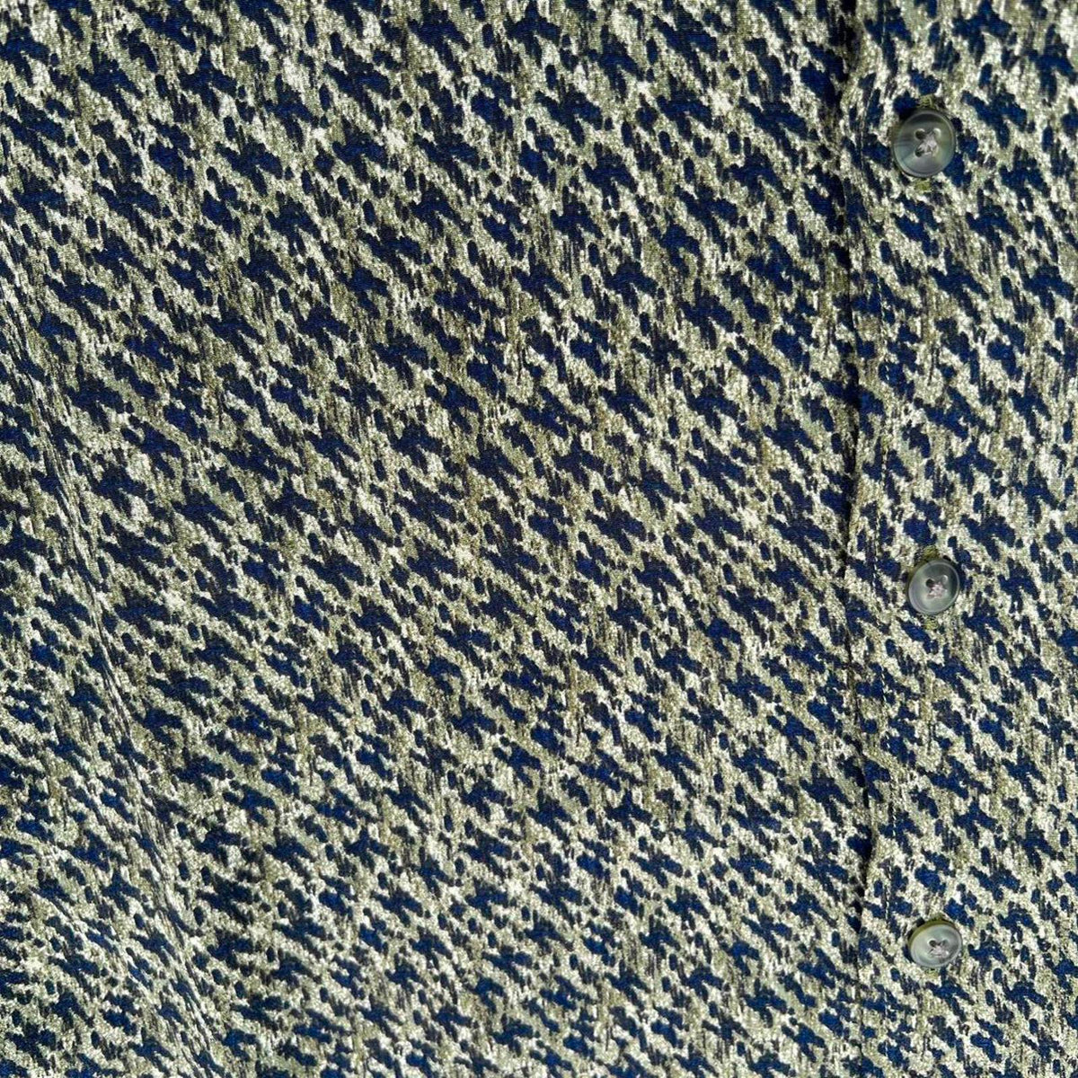 Y2K Abstract Pattern Long Sleeve Club Shirt