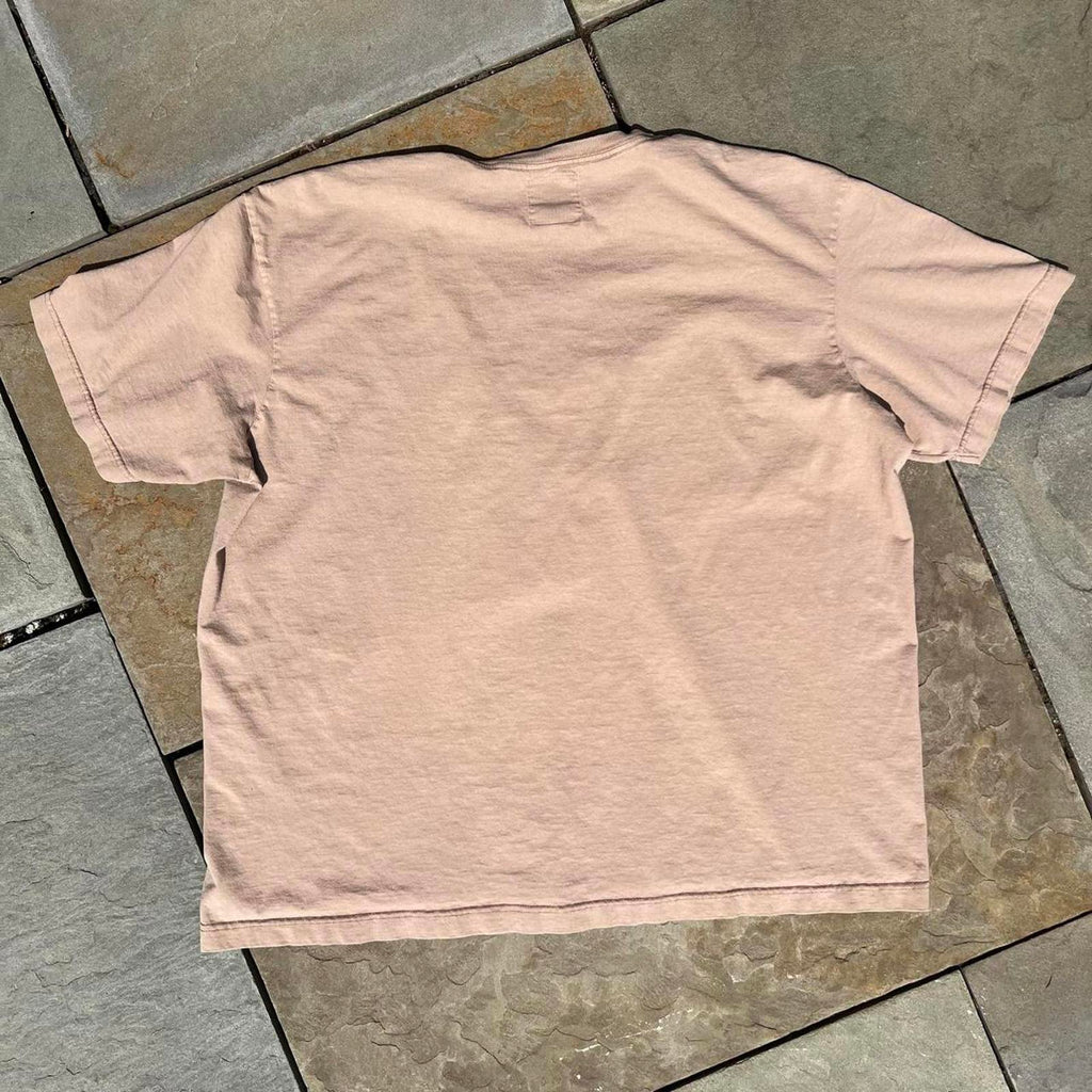 Y2K Guess Jeans Patent Logo Tan T-Shirt