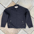 Black Water Repellant Racer Jacket