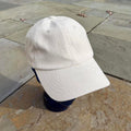 Cream Off White Corduroy Strapback Dad Hat