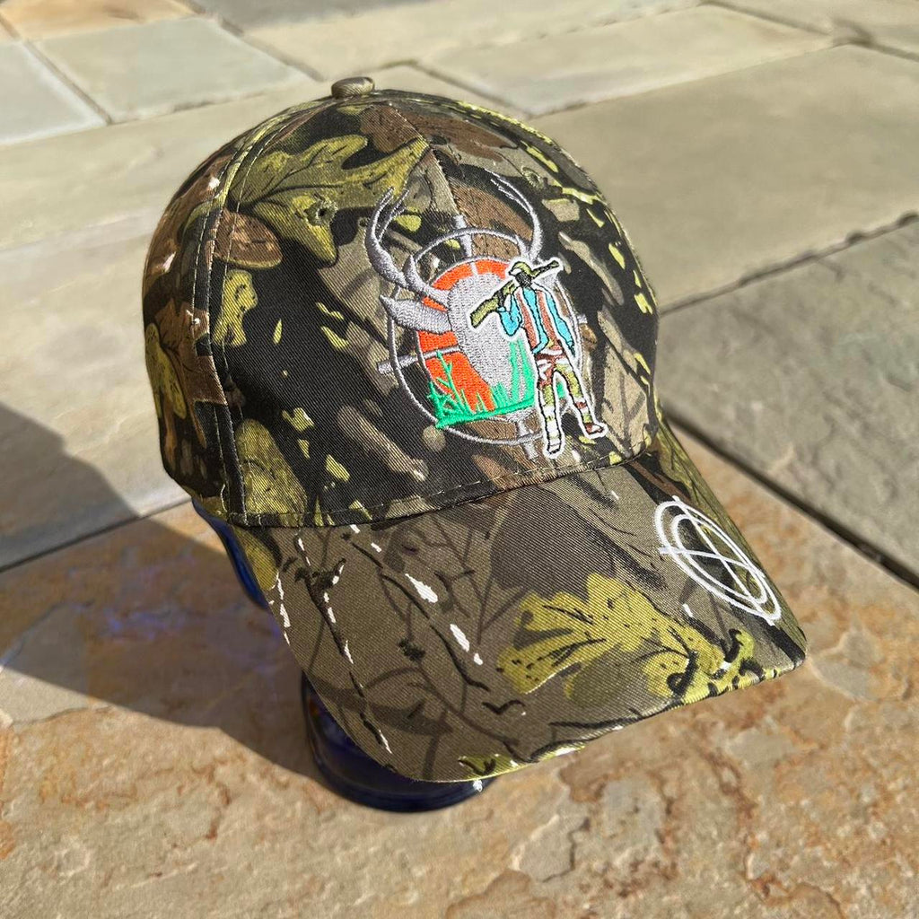 Y2K Woodland Camo Hunting Dad Hat