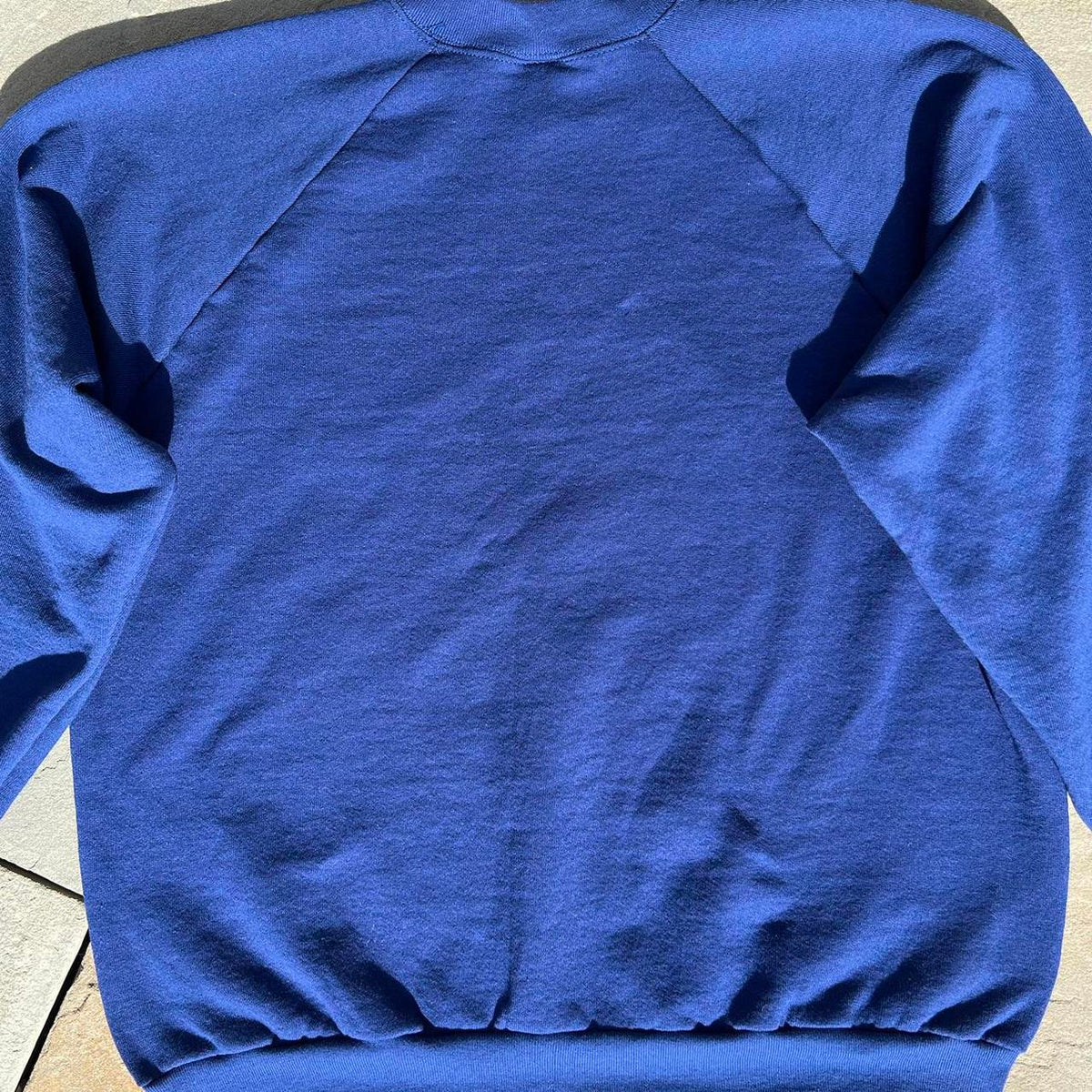Vintage 80s Dark Blue Crewneck Sweatshirt Made in USA