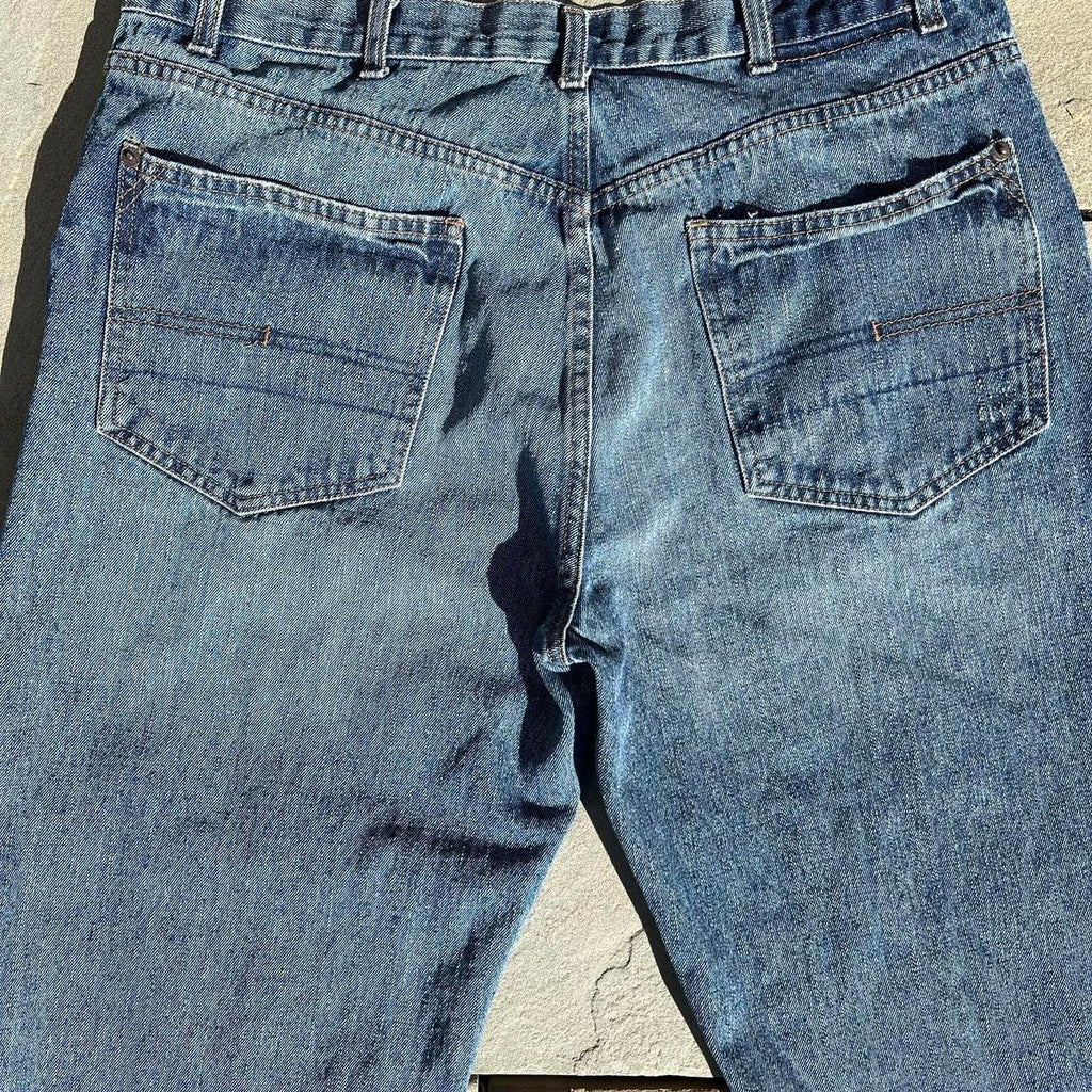 Y2K Calvin Klein Distressed Relaxed Fit Jeans