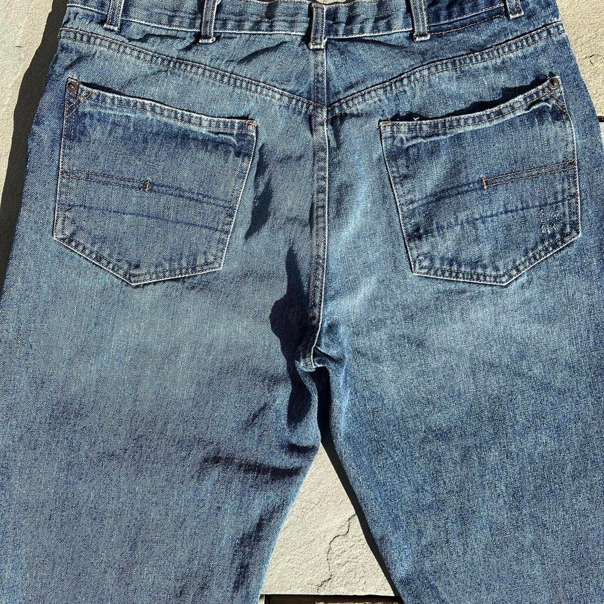 Y2K Calvin Klein Distressed Relaxed Fit Jeans