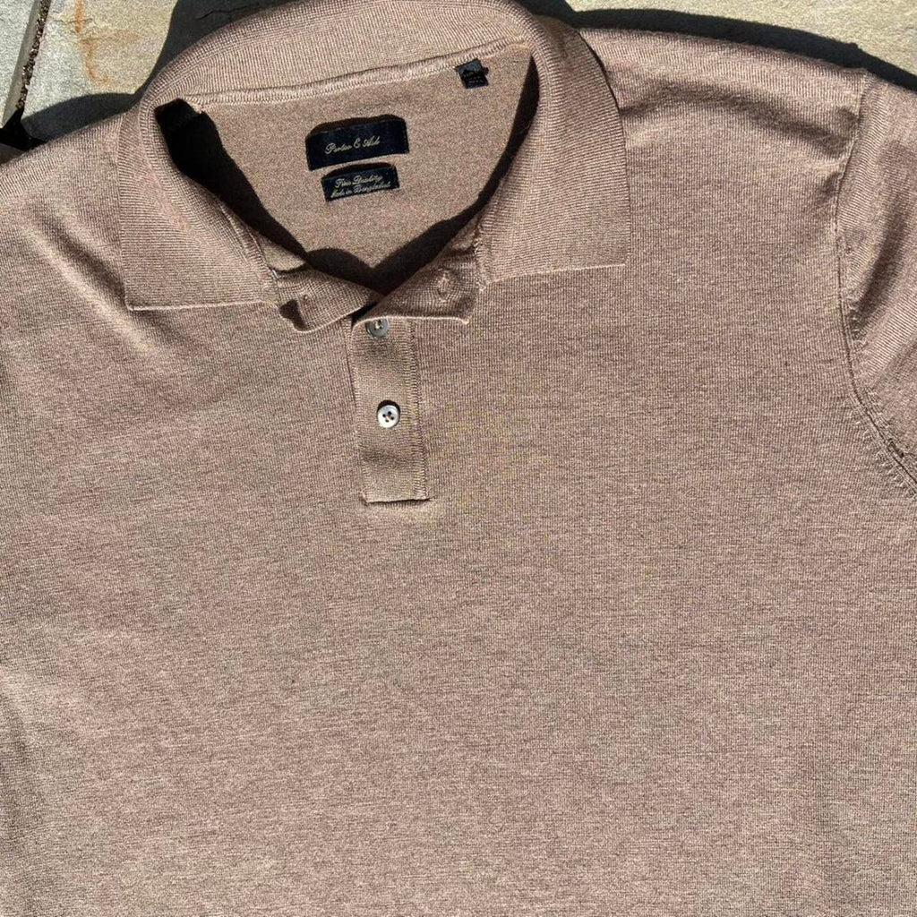 Brown Polo Sweater