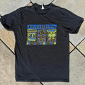 Y2K Florida Sunshine State Black Graphic T-Shirt