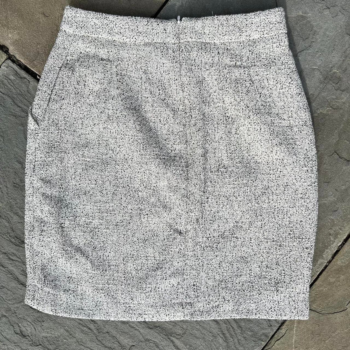 NWT Light Grey Heather Knit Mini Skirt