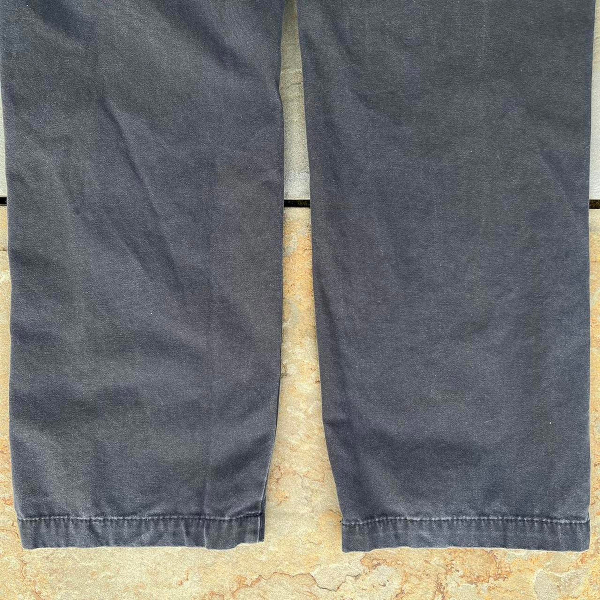 Y2K Dark Grey Canvas Utility Work Pants