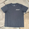 Washed Black Effect Garment Overdyed T-Shirt