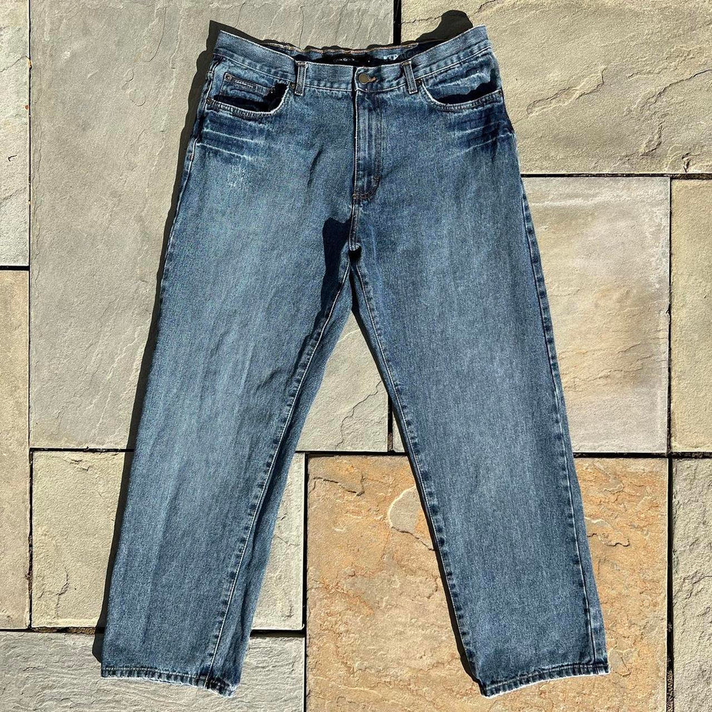 Y2K Calvin Klein Distressed Relaxed Fit Jeans