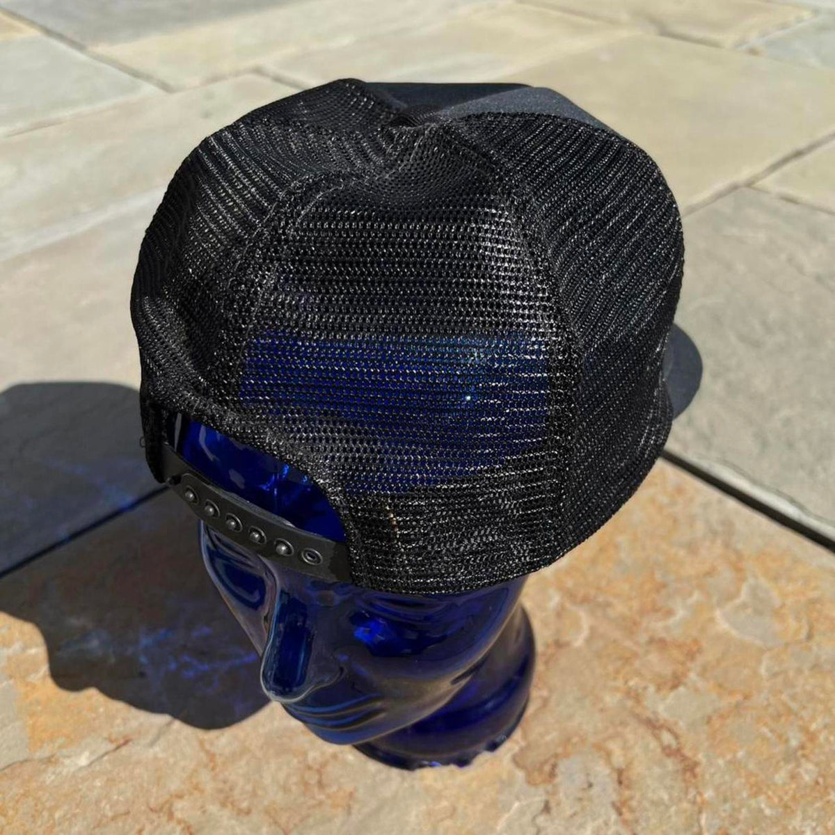 Vintage 90s Hard Rock Cafe Black Mesh Trucker Snapback Hat