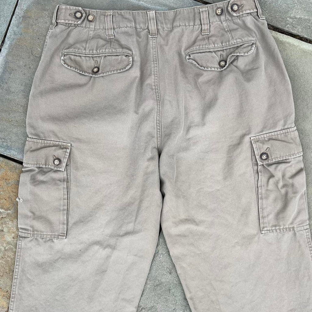 Neo-Vintage Y2K Canvas Cargo Pants