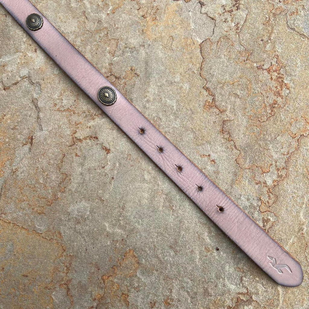 Hollister Co. Women's Tan and Pink Belt