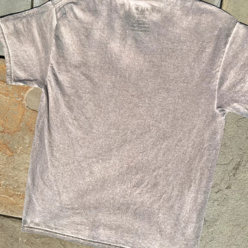 Earth Grey Garment Dyed Reworked Tee