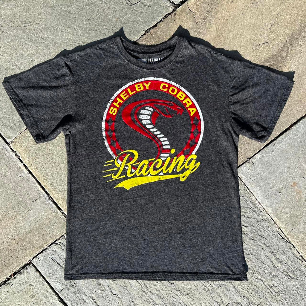 Shelby Cobra Mustang Felt Graphic T-shirt