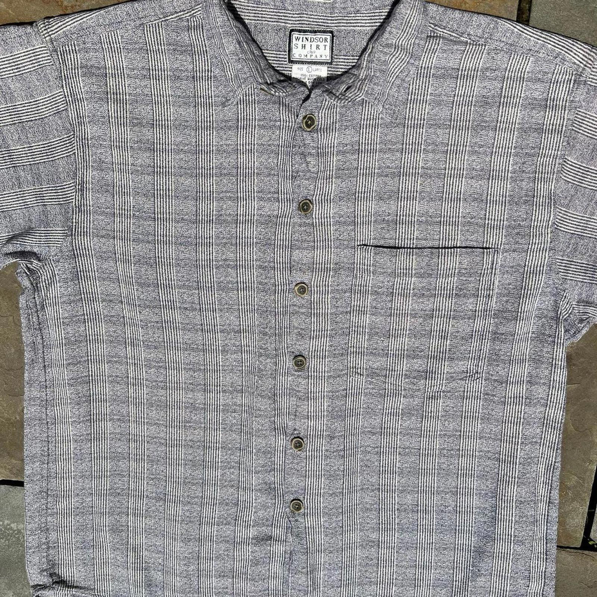 Neo-Vintage 90s Vertical Plaid Stripe Shirt