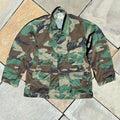 Y2K Woodland Camo Cargo Utility Jacket
