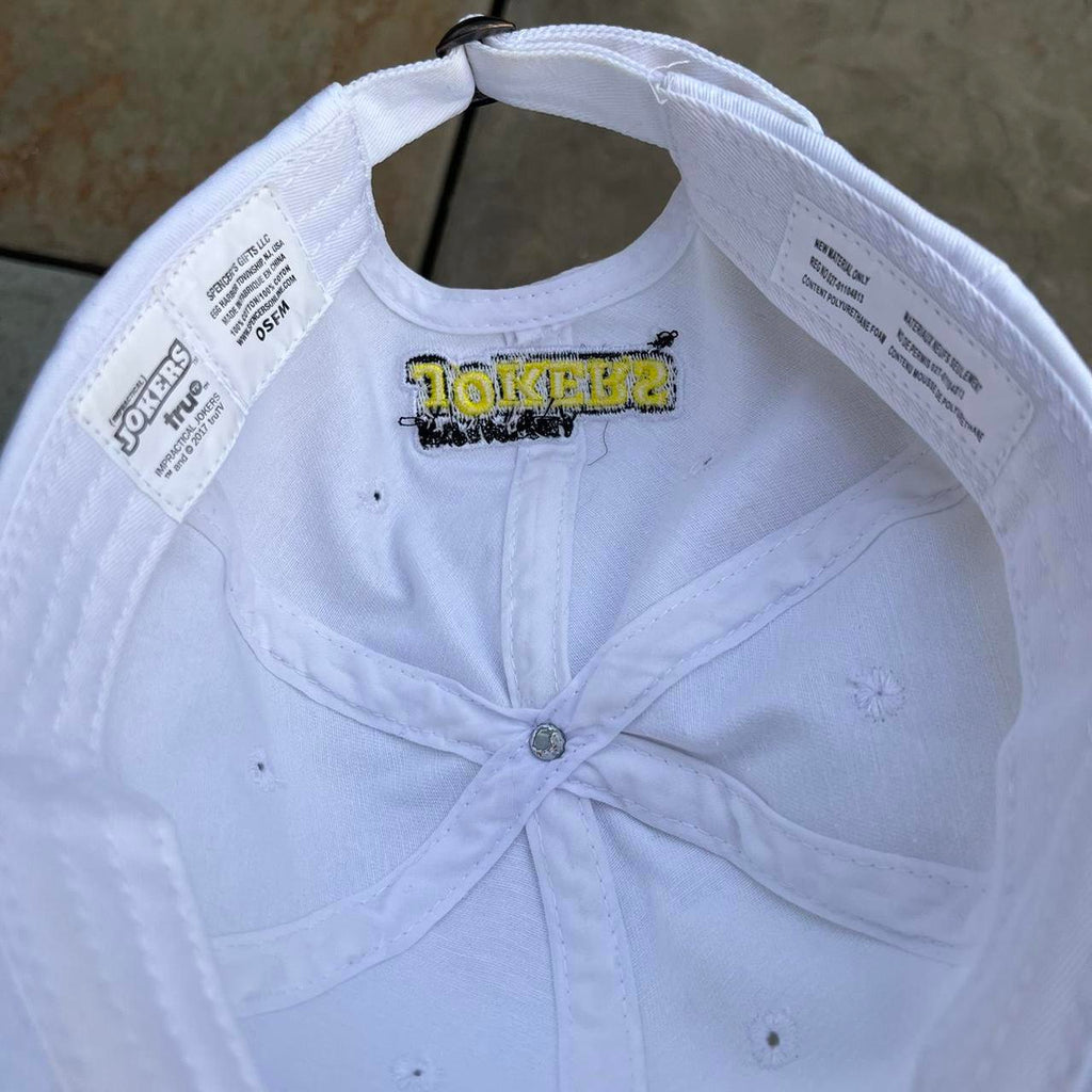 Impractical Jokers Hey MousTache White Strapback Dad Hat